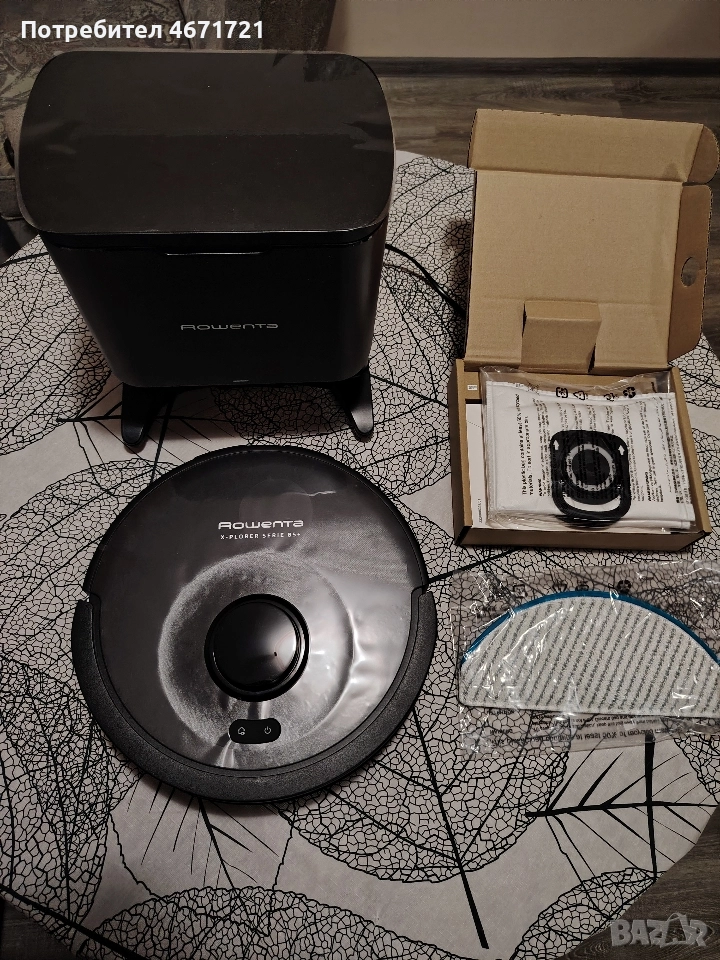 Робот прахосмукачка Rowenta X-Plorer Serie 85+ RR87D5WH, снимка 1