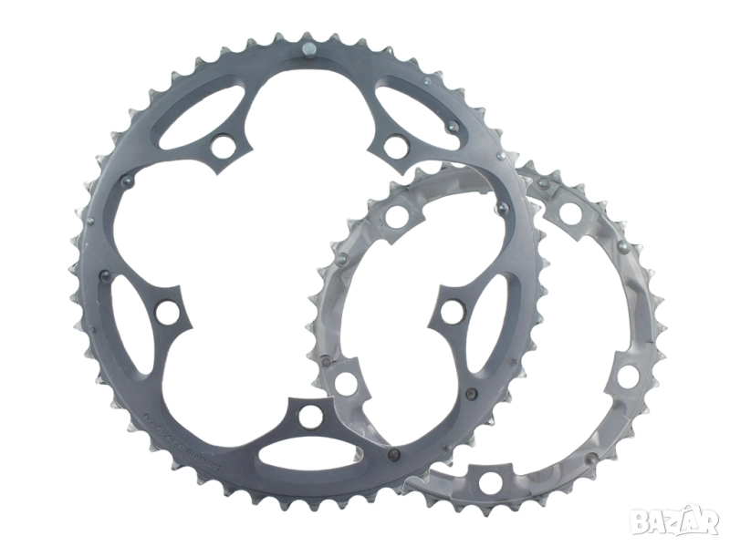 Shimano Ultegra FC-6603 52t 39t D Triple плочи за шосе 130mm BCD 5-bolt, снимка 1