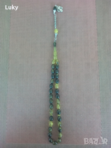 Прекрасна с изработката си броеница., снимка 1