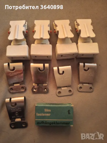 Щипки метални за сушене на филми, снимка 1