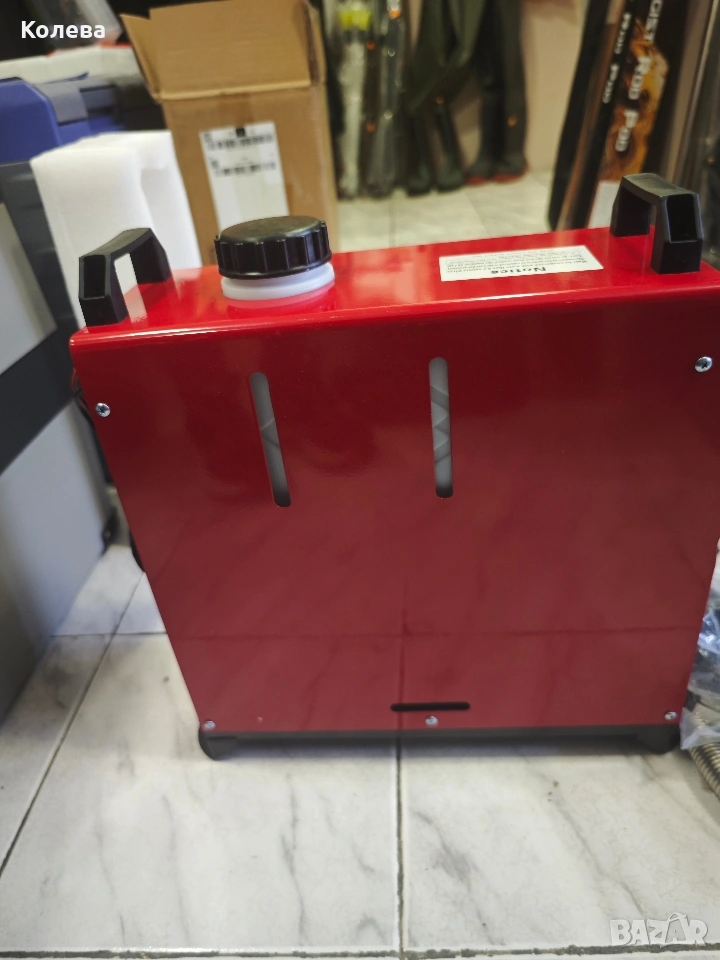 Продадена!!!!!Преносима суха дизелова печка 8kw 12 V 24V, снимка 1