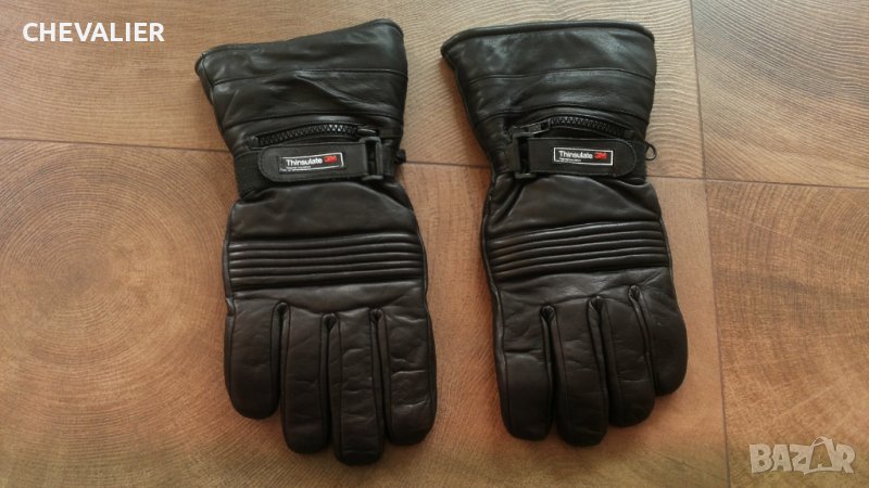 3M Thinsulate Insulation Ski Snowboard Leather Gloves Размер M - L ски сноуборд ръкавици 1-57, снимка 1