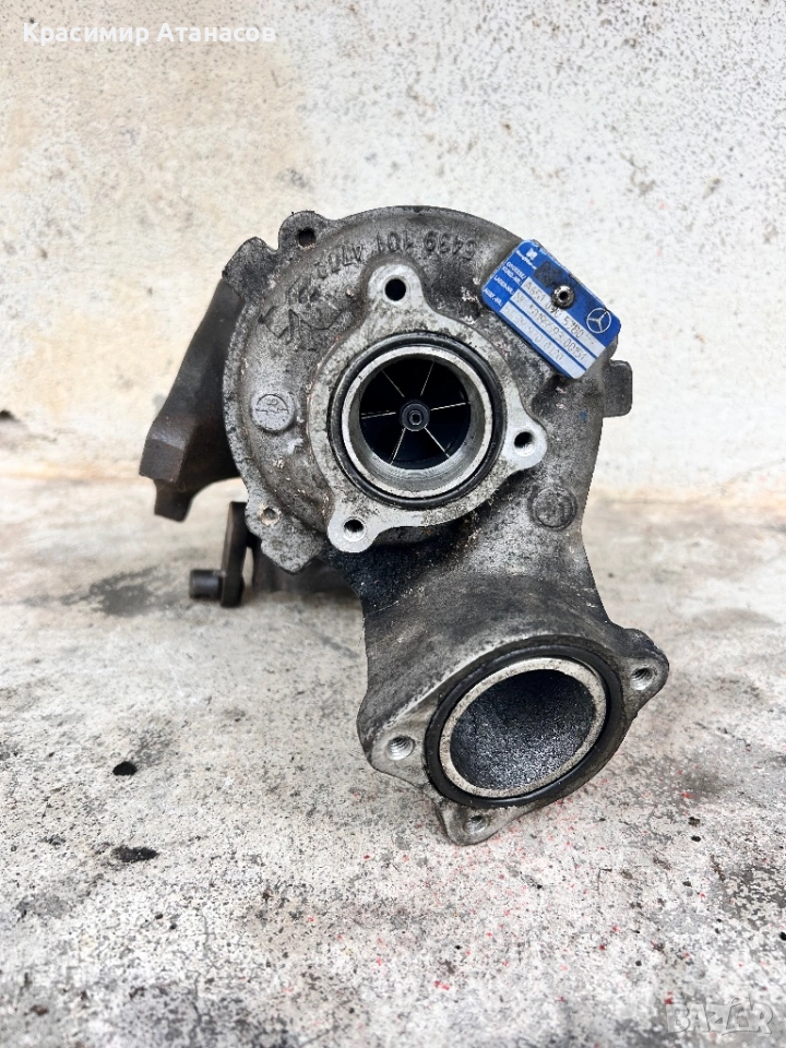 A6510905780. Турбо за Мерцедес Ц-класа W204, снимка 1