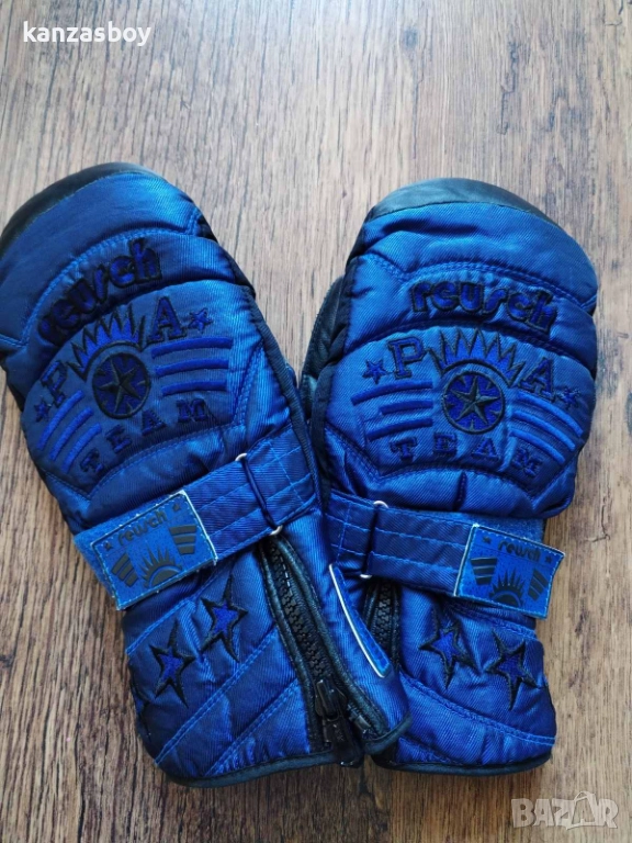 reusch team west-germany - колекционерски ретро ръкавици КАТО НОВИ, снимка 1