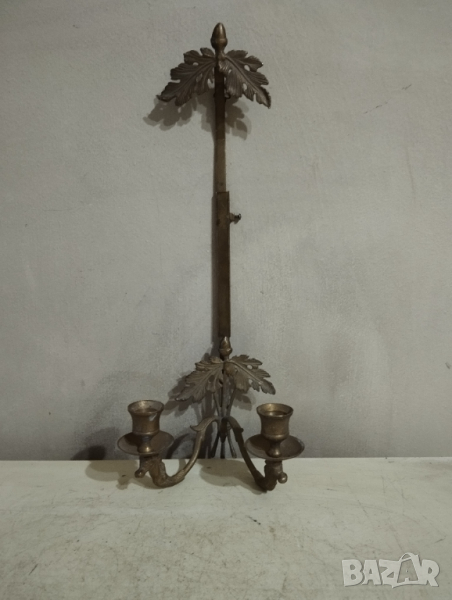 стар свещник за стена, снимка 1