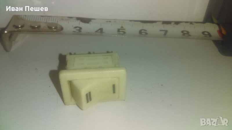 Двупътен ключ 250V/3A, снимка 1