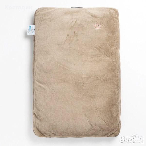 Двулицево Легло/Дюшек за Куче - 120см/75см/11см - Бежова разцветка - ThermoSwitch, снимка 1