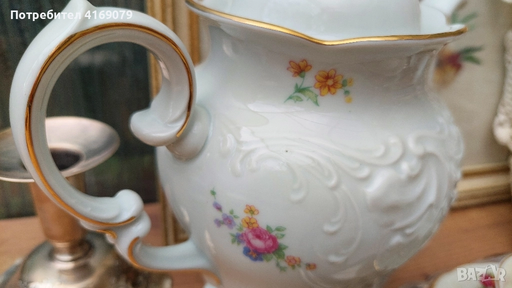 Винтидж чайник/кафенар и латиера, снимка 1