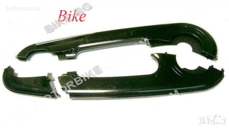 Вело предпазител за верига - кожух, ПВЦ, три части, Bike, снимка 1