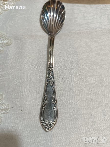 посребрена лъжица за захар Schenken 218, снимка 1