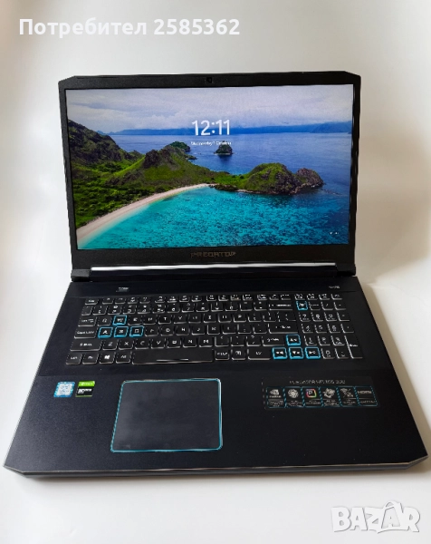 Геймърски лаптоп 17.3 Acer Predator Helios 300 PH317-53, снимка 1