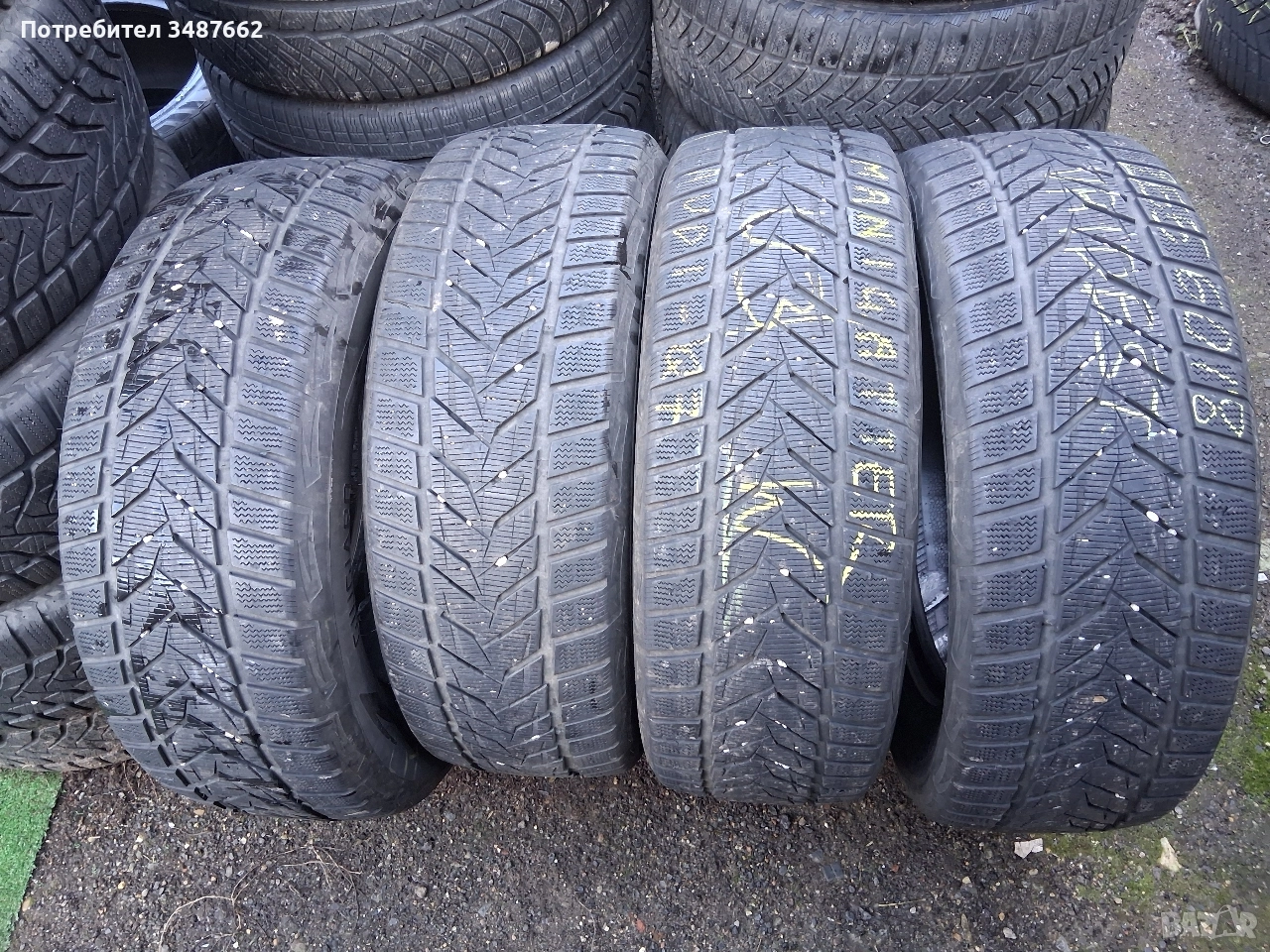 255 60 16 VRIDESTEIN 4броя зимни , снимка 1
