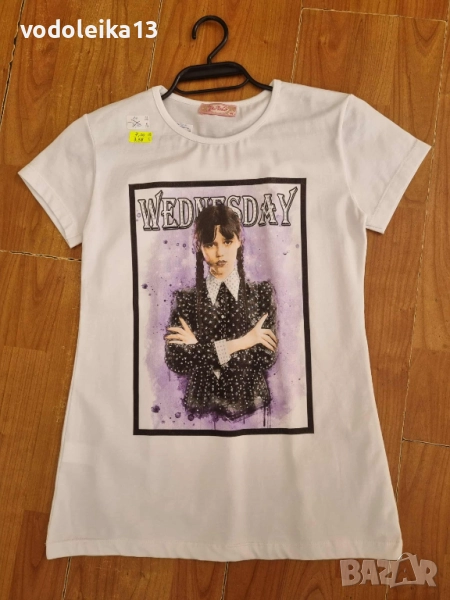 нови тениски,,Wednesday,,, снимка 1