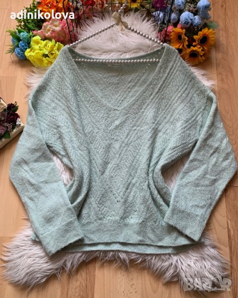 Пуловер мента Promod, снимка 1