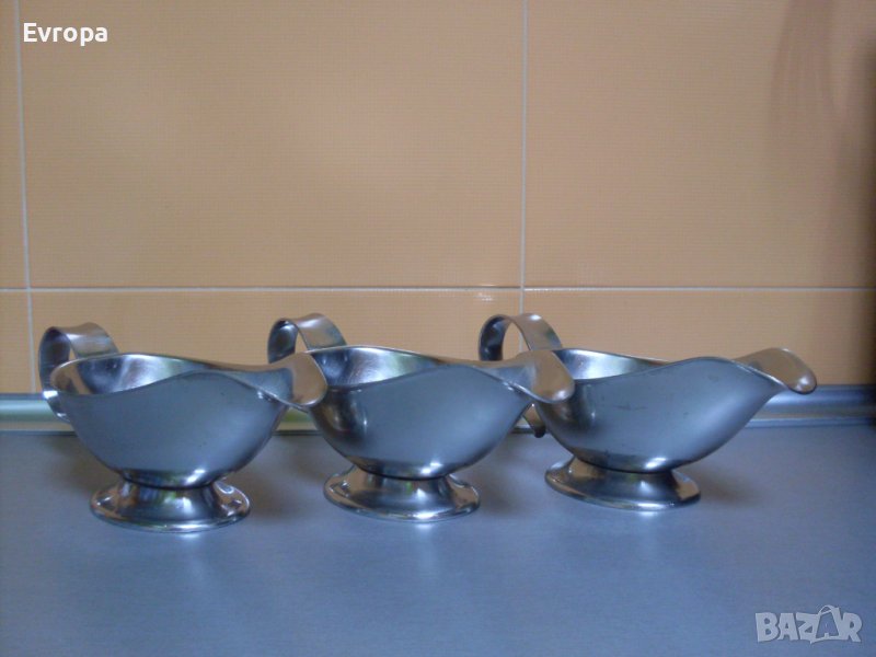 Уникални неръждаеми сосиера от Германия., снимка 1