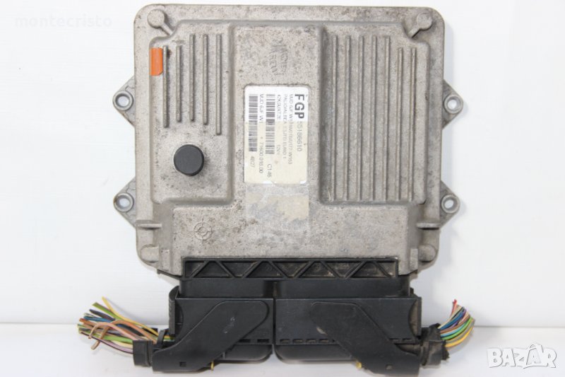 Моторен компютър ECU Fiat Palio Albea (2002-2006г.) 71600.018.00 / 55186610 / 7160001800, снимка 1