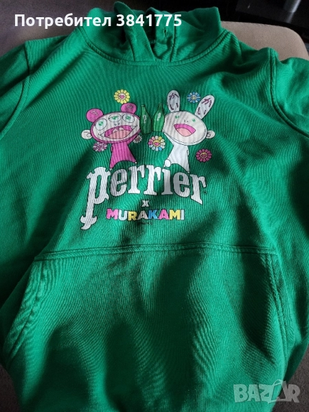 Takashi Murakami X Perrier Hoodie (Large), снимка 1