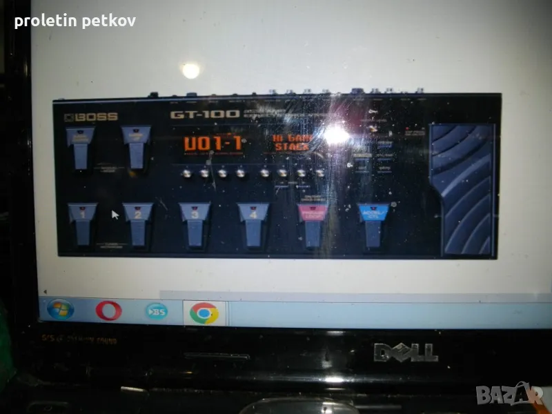   Procesor BOSS GT-100- v2 , Nov !!! , снимка 1