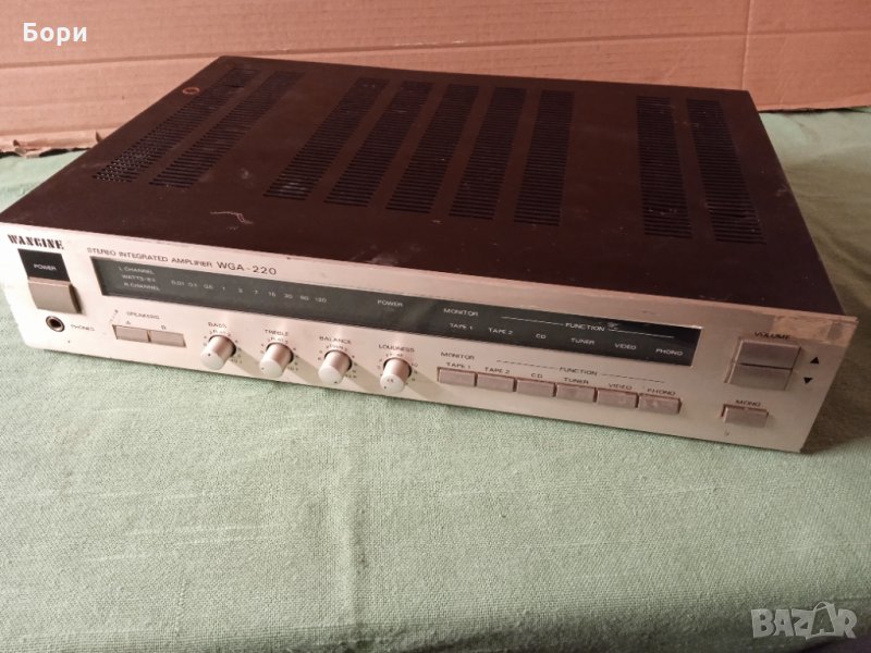 Wangine WGA 220 2 х 100 вата Усилвател, снимка 1