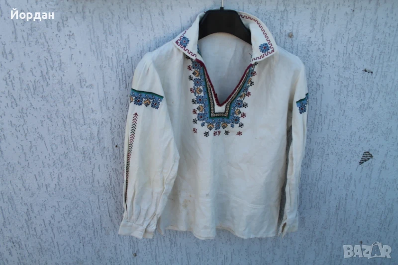 Детска риза от народна носия с бродерия, снимка 1