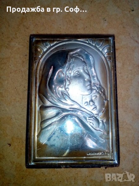 Икона сребро, снимка 1