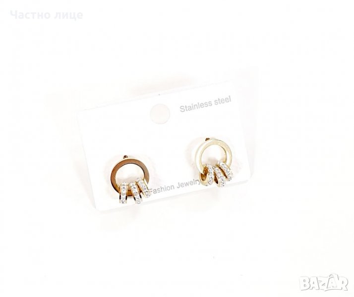 Обеци от медицинска стомана , снимка 1