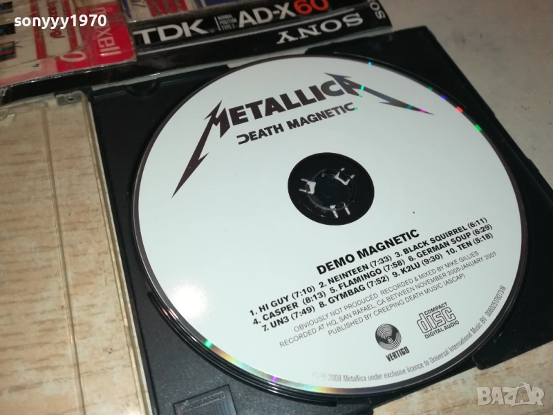 METALLICA CD 3010250634, снимка 1