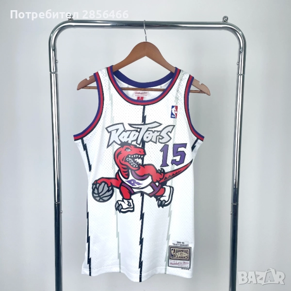Мъжки потник Mitchell & Ness Vince Carter Toronto Raptors seasons 1998/99 размер XL, снимка 1