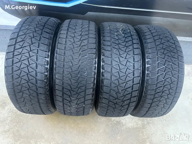 4бр. ПОЧТИ НОВИ ЗИМНИ ГУМИ  BRIDGESTONE BLIZZAL 235/55/R18 100T -8мм., снимка 1