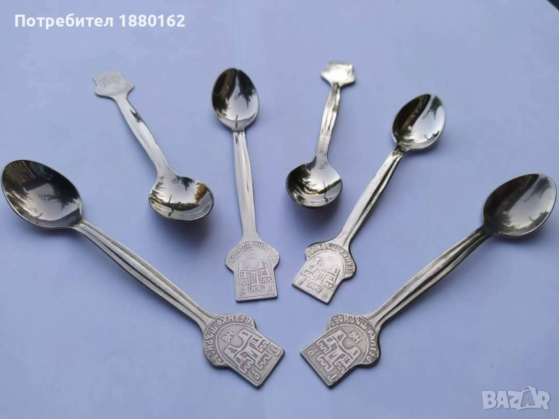 Лъжички за кафе Терна Велико Търново (1000 броя), снимка 1