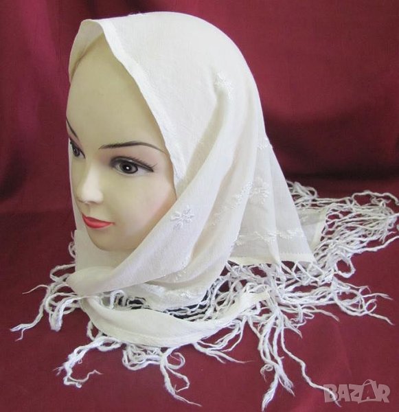 Фолк Арт Много Стара Кърпа за Глава за Носия, снимка 1