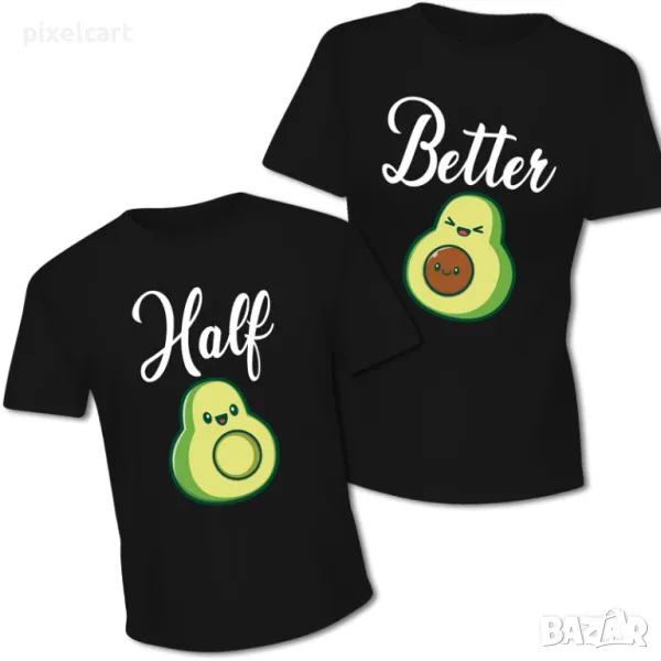 Тениски за двойки Better Half, снимка 1