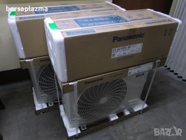 Японски Климатик Panasonic CS-221DFL Eolia, Хиперинвертор, BTU 9000, A+++, Нов 15-20 м², снимка 1