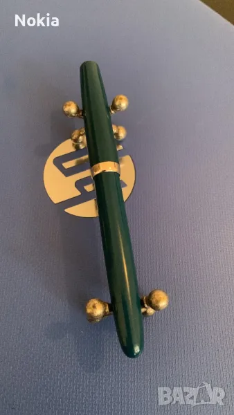 Винтич писалка с позлатен връх , снимка 1