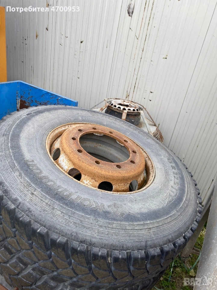 Джанти с гуми 22.5/13 4бр, снимка 1