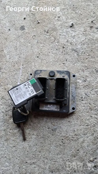 Компютър ECU SIEMENS за Опел 1.8 116 к.с X18XE-бензин пълен комплект , снимка 1
