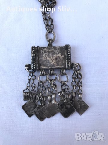 Автентичен сребърен накит/ муска №0609, снимка 7 - Антикварни и старинни предмети - 33907187