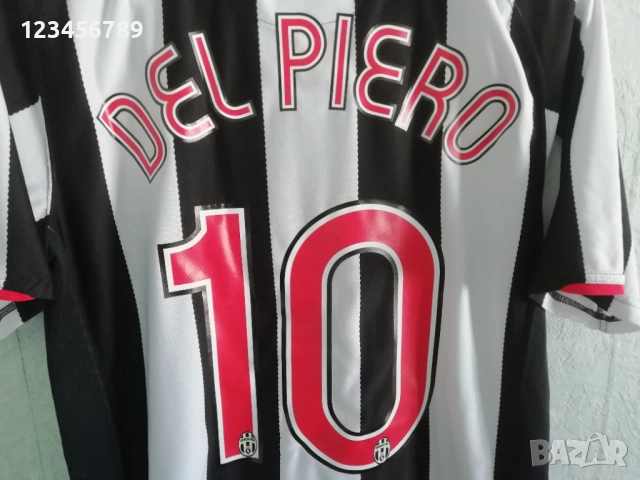 Juventus Del Piero Nike 2007/2008 оригинална тениска фланелка Ювентус Дел Пиеро екип , снимка 4 - Тениски - 52708489