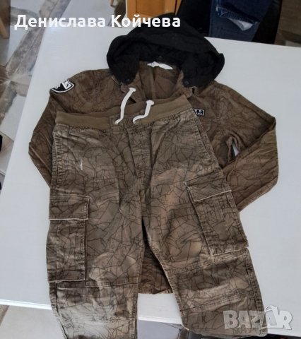 връхна риза и панталон h&m, снимка 2 - Детски комплекти - 42852188