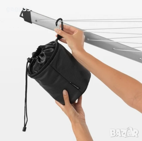 Торба и чанта за щипки Brabantia,  Brabantia Premium Black и Brabantia Compact Black, снимка 3 - Чанти - 50463755