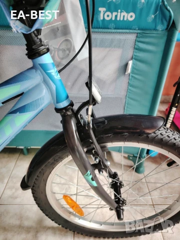 🚲 Детски велосипед Sprint Casper 20" Light Blue , снимка 12 - Детски велосипеди, триколки и коли - 50749937