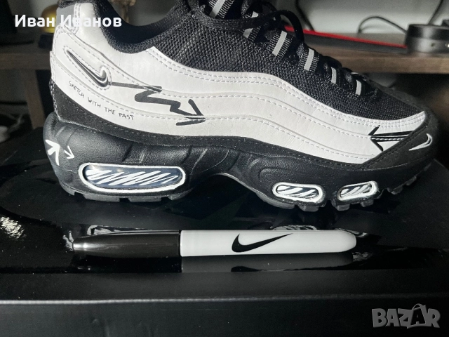 Nike Air Max 95 SP Sketch  Номер 37,5, снимка 7 - Маратонки - 51445578