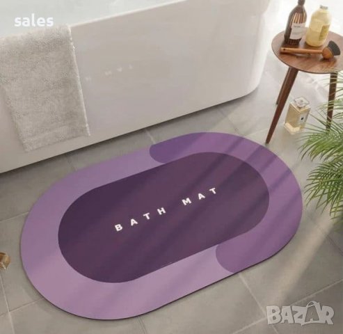 Супер абсорбираща подложка за баня, водоабсорбиращо и антихлъзгащо килимче, снимка 1 - Други - 38368973