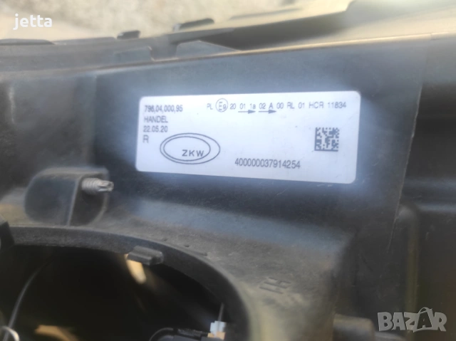 Десен фар за Опел Астра К ZKW 7960400095 Opel Astra K, снимка 8 - Части - 54178992