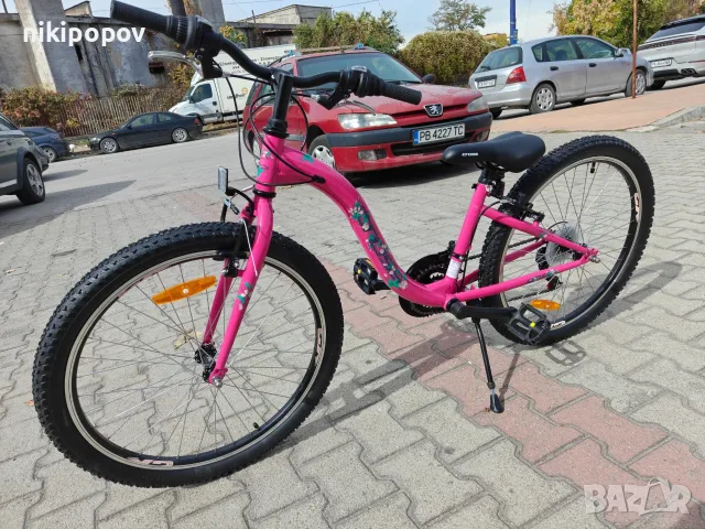 CROSS Велосипед 24" ALISSA розов, снимка 8 - Велосипеди - 56529476