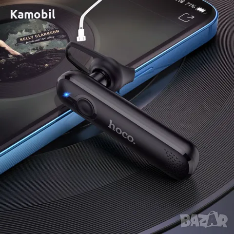 Слушалка Bluetooth Hoco E63, снимка 3 - Слушалки, hands-free - 49861294