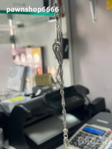 Сребърна гривна 925, снимка 6 - Гривни - 50359856