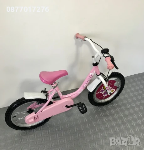 Детски велосипед Butterfly за момиче 16 цола/ колело, снимка 2 - Велосипеди - 50745534