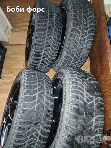 Лети джанти със зимни гуми 5×100 57.1ц.о. шкода, снимка 9 - Гуми и джанти - 53980024