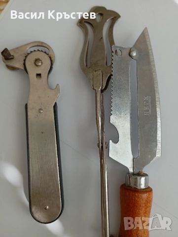 Прибори за хранене и нож - "Петко Денев", - и др. 21 бр., - Руски ножове, - Ел. бързовари, снимка 6 - Други - 51453821